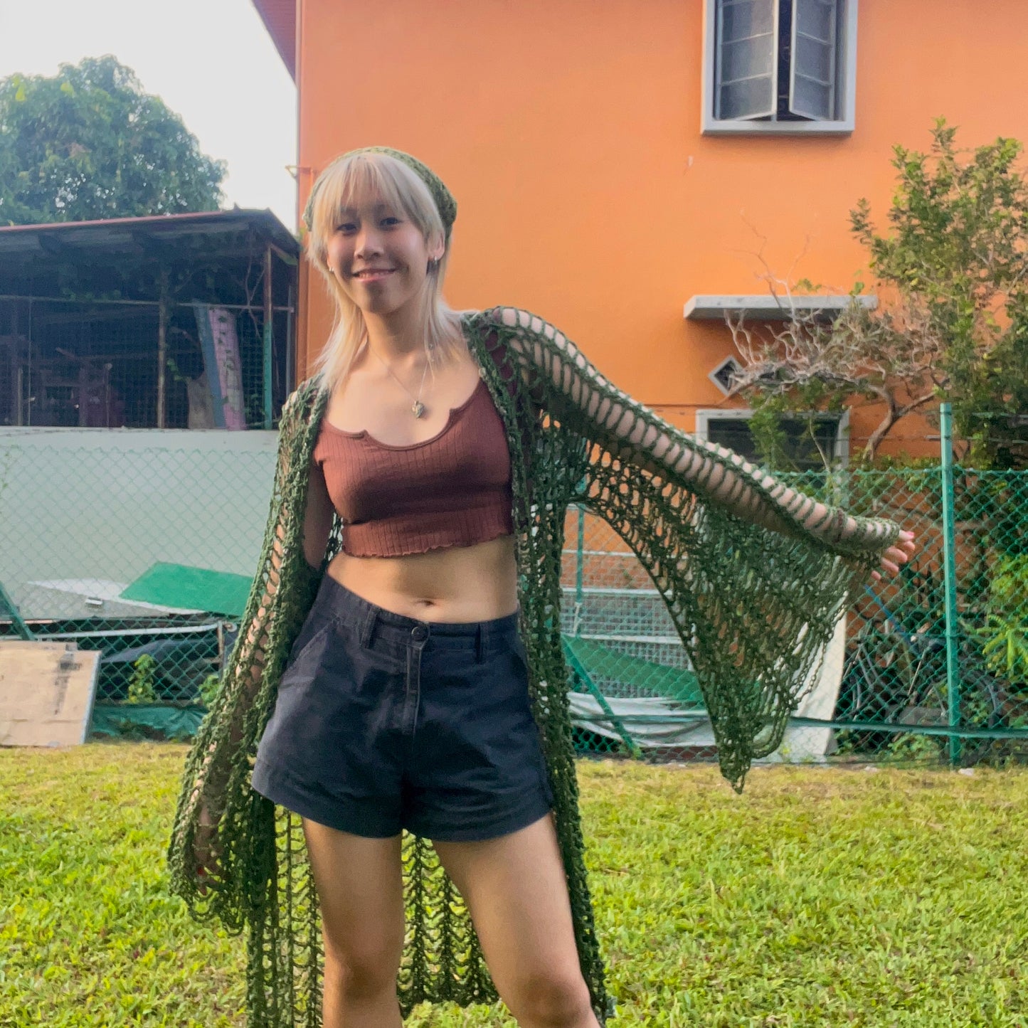 forest fairy whimsical cardigan