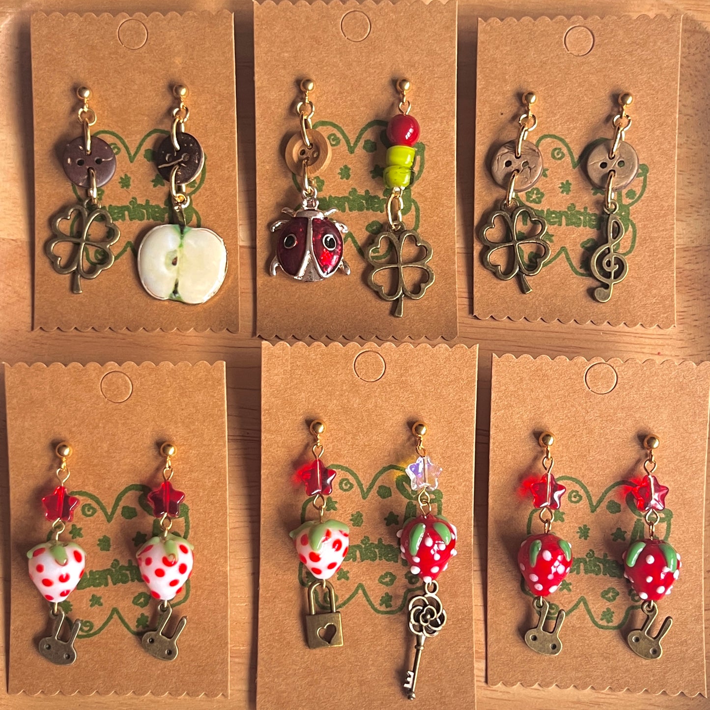 earrings: collection 8🍀🎶