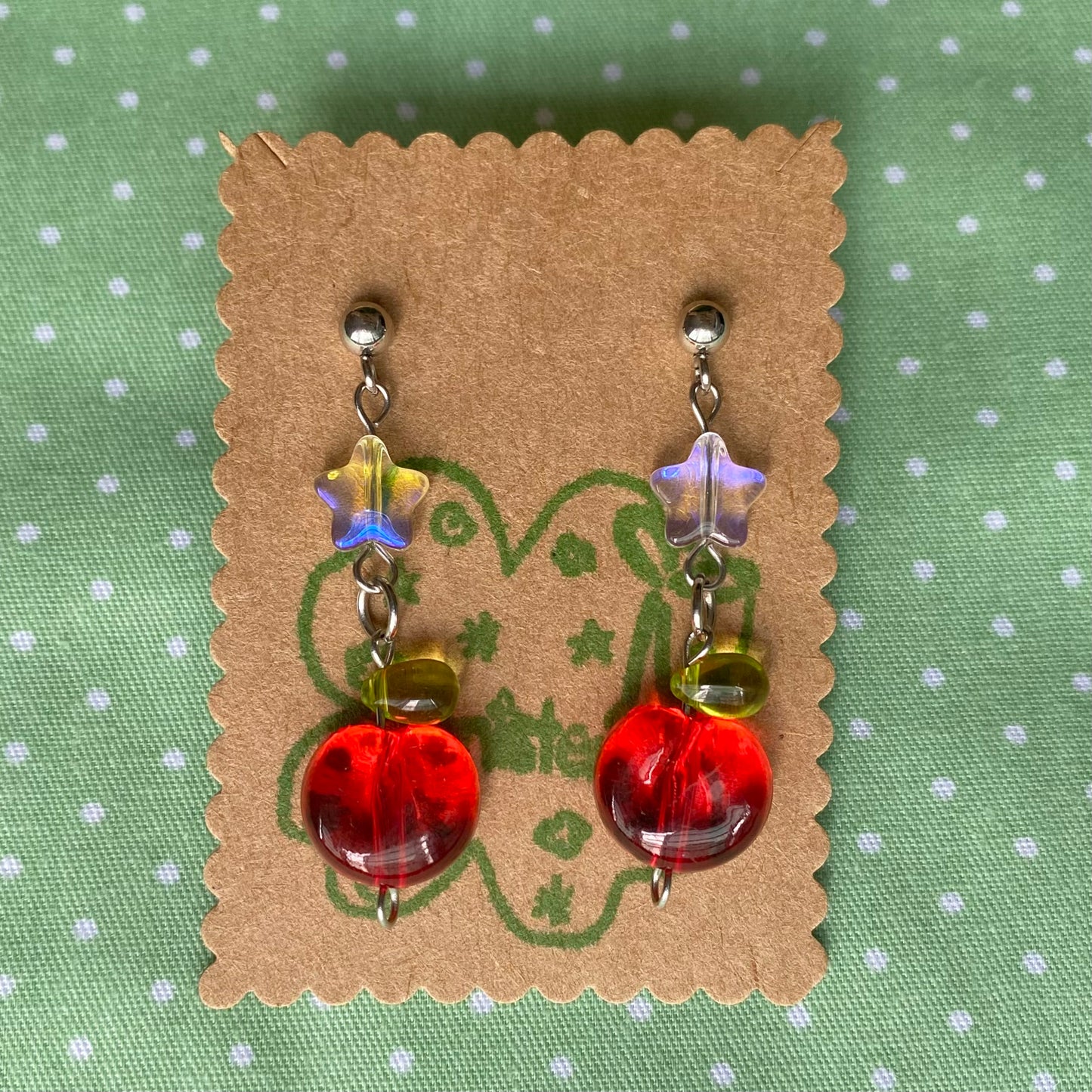 earrings: collection 10⭐️🍎🍃