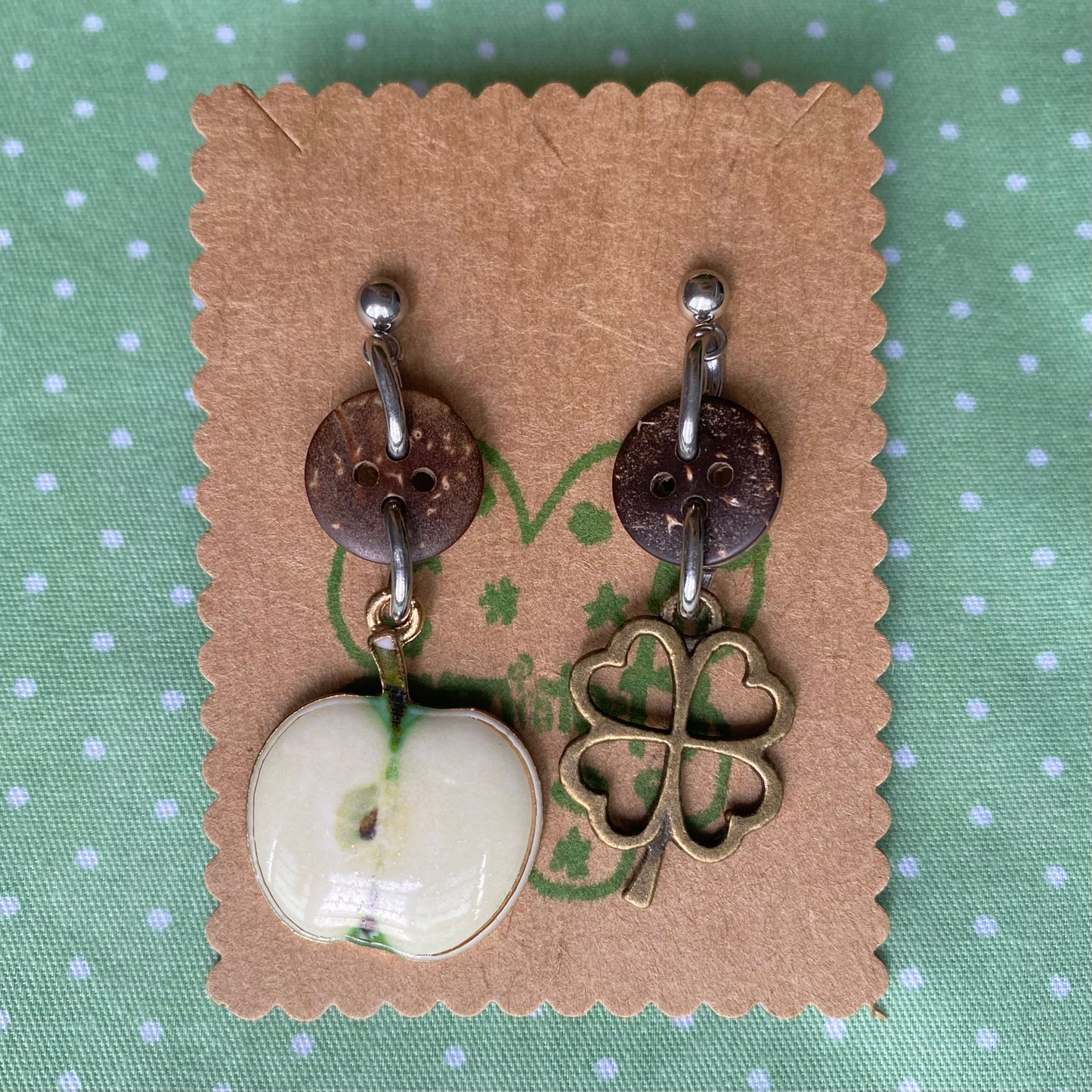 earrings: collection 11🎶 🐞🍀