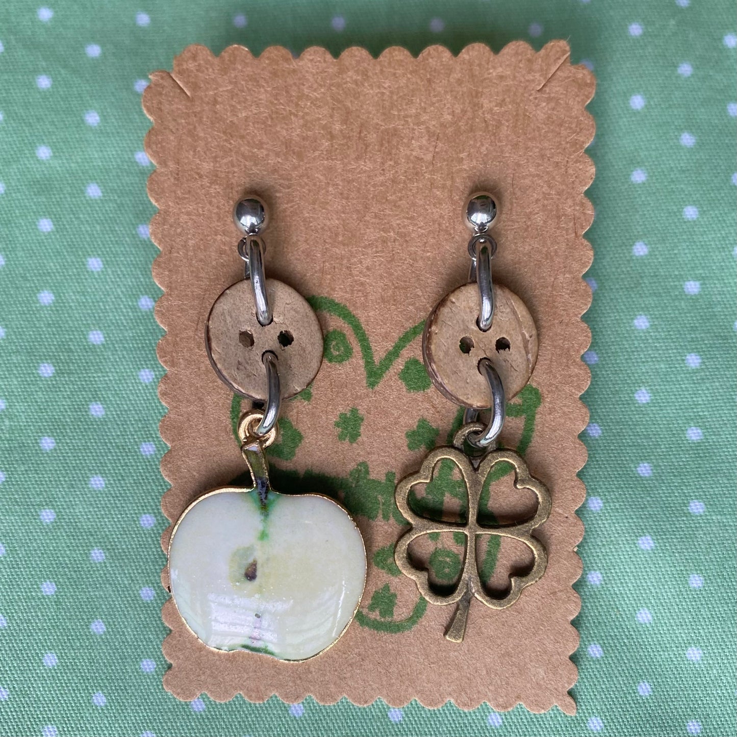 earrings: collection 11🎶 🐞🍀