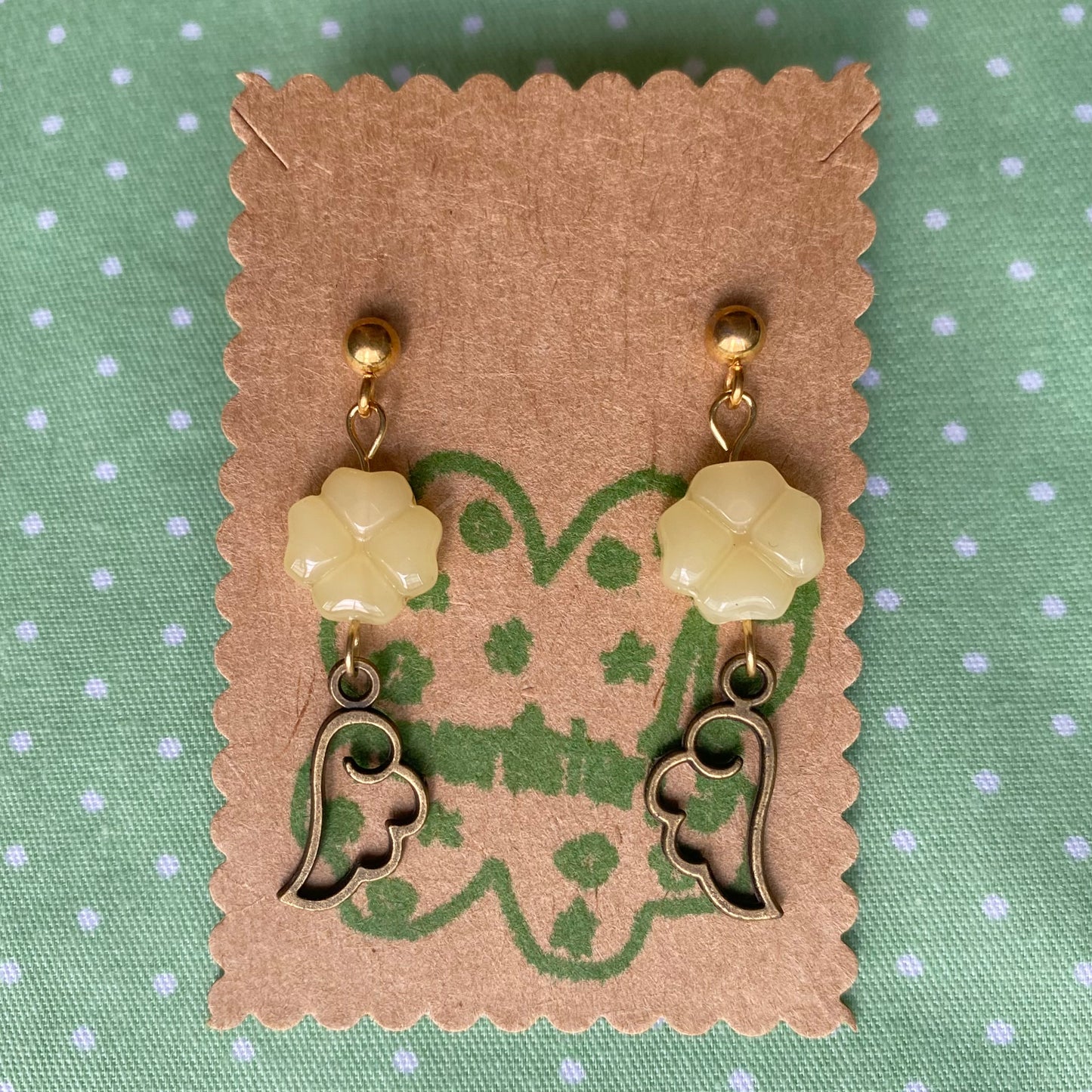 earrings: collection 11🎶 🐞🍀