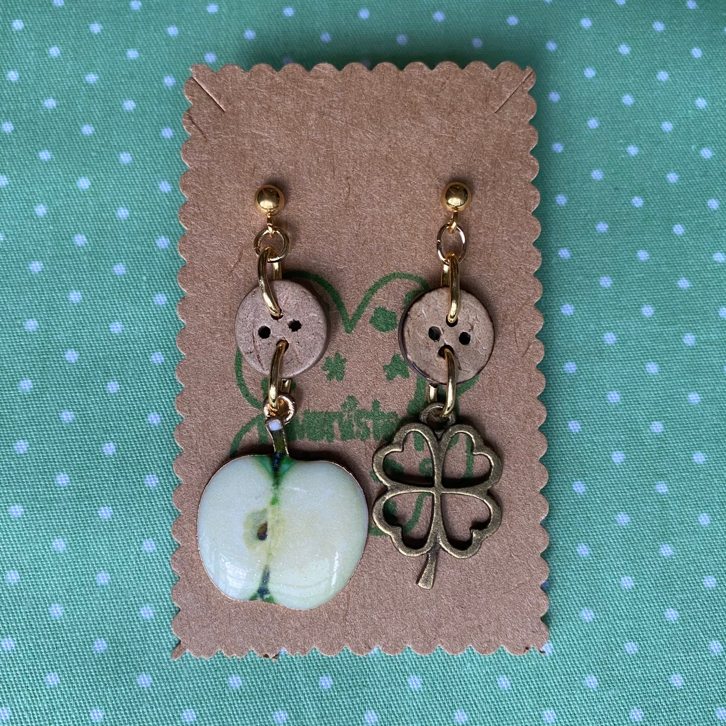 earrings: collection 11🎶 🐞🍀