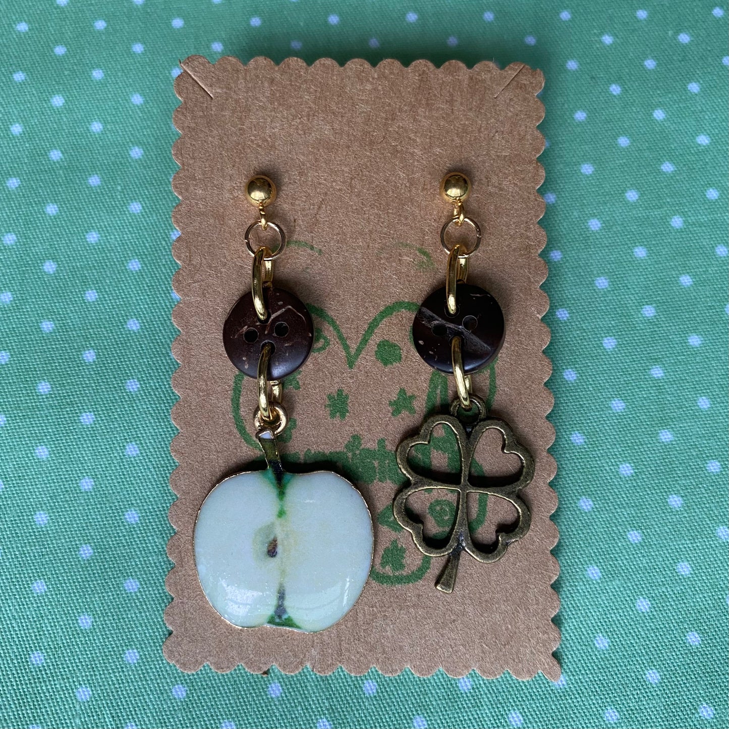 earrings: collection 11🎶 🐞🍀