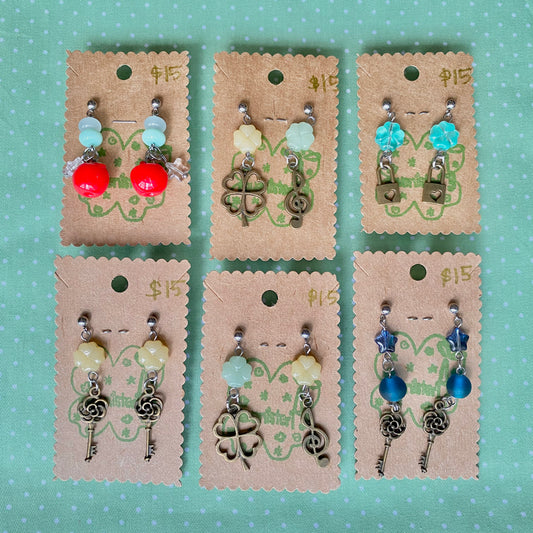 earrings: collection 9🎶 🍎
