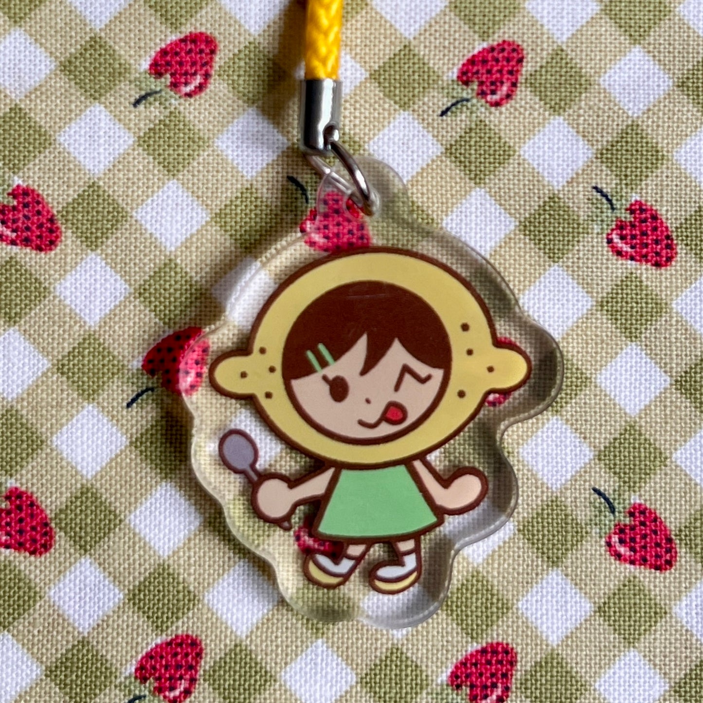 apple farmacy fruit keychains [4cm]