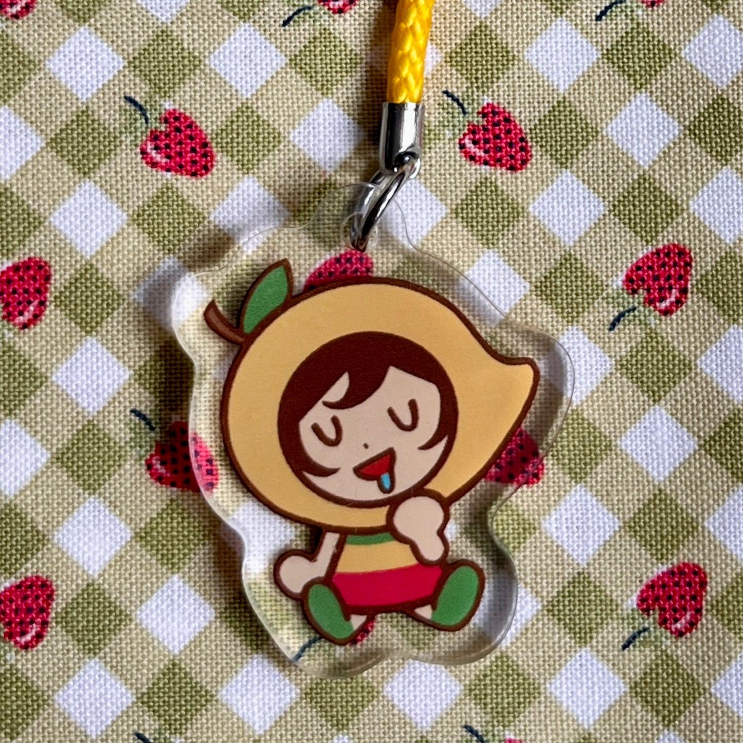 apple farmacy fruit keychains [4cm]