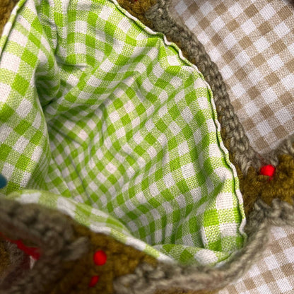 crochet bag: tomato bag collection 3 (´꒳`)♡