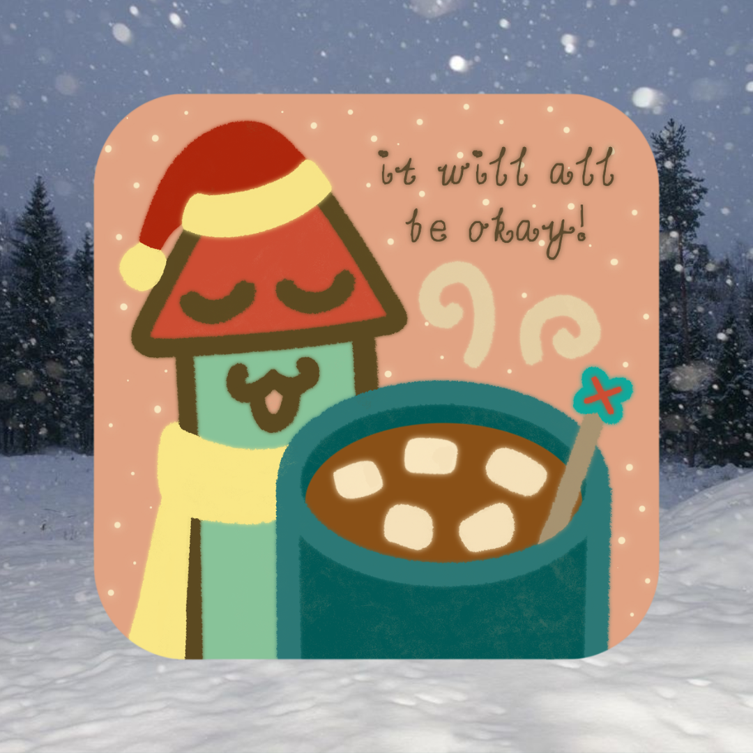 sticker: hot cocoa